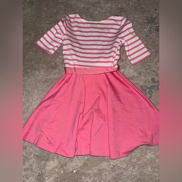 Ralph Lauren Pink Striped Kids Dress - Picture 3 of 6